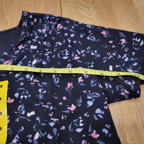 Nicole Miller - Black floral shirt - S - Picture 3 of 5